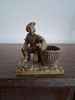 bronzen mandenmakertje, Antiek en Kunst, Ophalen of Verzenden, Brons