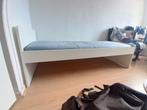 1-person bed, Huis en Inrichting, Slaapkamer | Bedden, 90 cm, Eenpersoons, Wit, Zo goed als nieuw