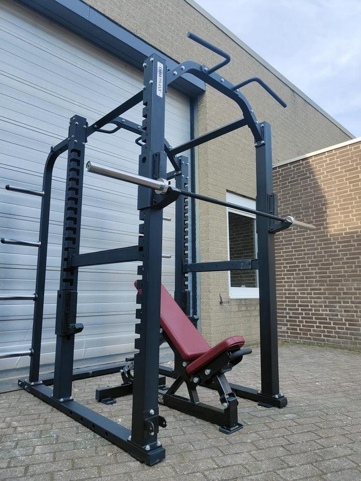 Crossmaxx Power rack, Sport en Fitness, Fitnessmaterialen, Zo goed als nieuw, Overige typen, Armen, Benen, Borst, Rug, Ophalen of Verzenden