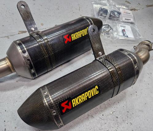Akrapovic sport uitlaat dempers Z1000 Z1000Sx 2010 2020, Motoren, Onderdelen | Kawasaki, Gebruikt, Ophalen of Verzenden