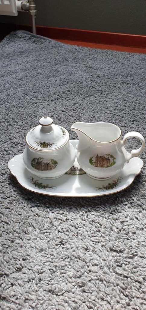 Vintage serviesset Bavaria Porzellan Dutch Castles, Verzamelen, Porselein, Kristal en Bestek, Gebruikt, Porselein, Ophalen of Verzenden