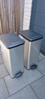 2 Curver Pedaalemmers, Huis en Inrichting, Ophalen, Gebruikt, Met pedaal, 50 tot 75 cm