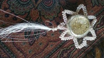 antieke kerstbal nr 329 model vallende ster komeet beschikbaar voor biedingen