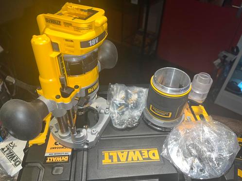 DeWalt DCW604NT Boven/Kantenfrees BODY  in TSTAK koffer ZGAN, Doe-het-zelf en Verbouw, Gereedschap | Machine-onderdelen en Toebehoren