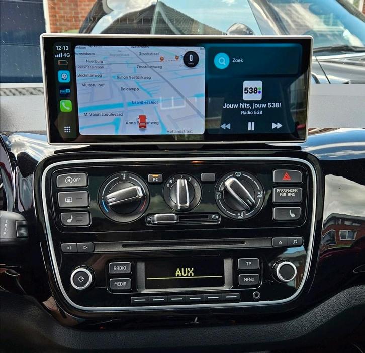 Upyourcarplay Carplay/Android Auto VW UP,SkodaCitigo,SeatMii, Auto diversen, Autoradio's, Zo goed als nieuw, Ophalen of Verzenden