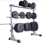 Gewichtenrek Halterrek T.B.V. Barbell Dumbbell Curlstang Rek, Ophalen, Nieuw, Rug, Halterstangen