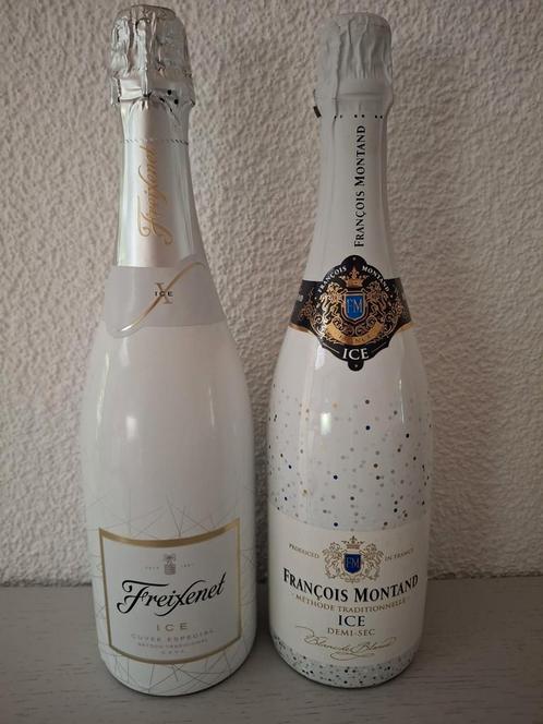 Freixenet Ice & François Montand Ice, Verzamelen, Wijnen, Nieuw, Champagne, Frankrijk, Vol, Ophalen of Verzenden