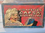 Cafsa Cigarettes winkel blik, Verzamelen, Blikken, Ophalen of Verzenden, Gebruikt, Overige, Overige merken