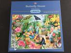 Gibsons Puzzel Butterfly House 1000 stukjes, Ophalen of Verzenden, 500 t/m 1500 stukjes, Zo goed als nieuw, Legpuzzel