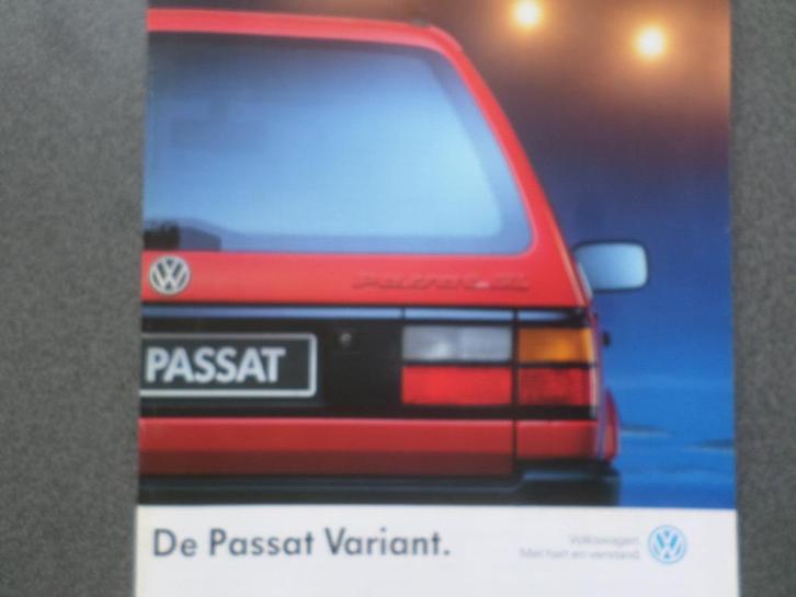 Volkwagen VW Passat 1991 1992 Brochure, Boeken, Auto's | Folders en Tijdschriften, Ophalen of Verzenden
