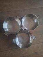 3 schalen Hollandia Plate, voor Hotel Pool, Amsterdam 1930, Ophalen of Verzenden