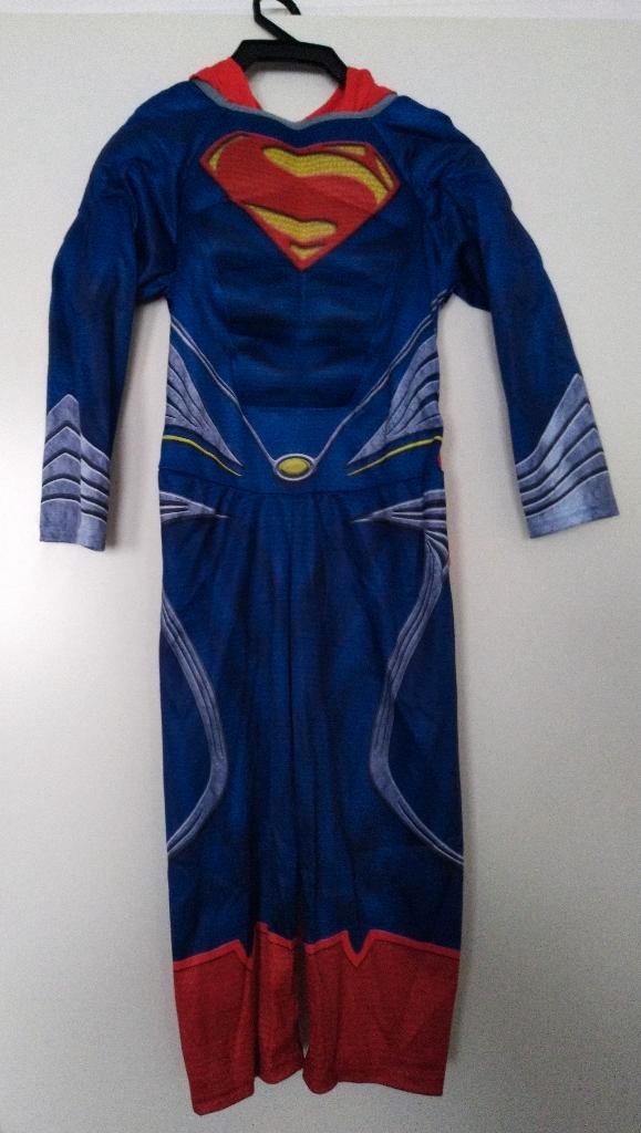 Nieuw gespierde Superman outfit mt 92 / 104, Kinderen en Baby's, Carnavalskleding en Verkleedspullen, Nieuw, Jongen, 104 of kleiner