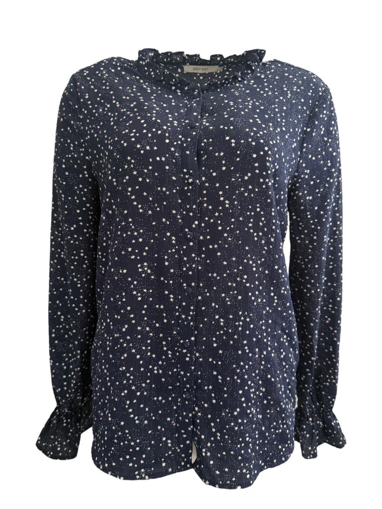 Sissy Boy blouse M, Blauw, Ophalen of Verzenden, Zo goed als nieuw