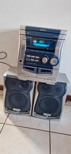 Midiset Aiwa Radio Cassettedeck CD 3 wisselaar, Ophalen, Zo goed als nieuw, Cassettedeck, Overige merken