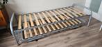 Logeerbed incl. onderschuifbed 90x200 - ZGAN (ev. m matras), Huis en Inrichting, Ophalen, 90 cm, Tweepersoons, Zo goed als nieuw