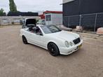 Mercedes-Benz CLK 2.0 Clk200 Kompr Cabrio Eleg.aut 2001 Wit, Auto's, Automaat, 1998 cc, Achterwielaandrijving, 4 cilinders