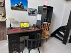 Maffies houten Nostalgies bureau, Huis en Inrichting, Bureaus, Ophalen, Gebruikt, Bureau