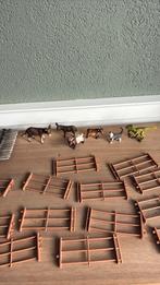 Oude Schleich dieren kat bokje geit ezel velociraptor, Verzamelen, Dierenverzamelingen, Ophalen of Verzenden, Gebruikt, Paard