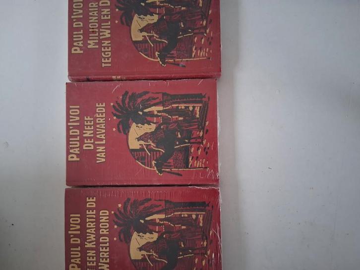 Paul d'Ivoi Boeken - Avontuur en Spanning!, Boeken, Avontuur en Actie, Gelezen, Ophalen of Verzenden