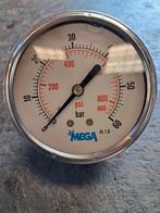 Een druk meter bar meter, 10 bar of meer, Nieuw, Ophalen of Verzenden, Minder dan 200 liter/min