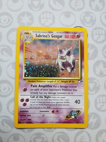 Sabrina's Gengar #14 Gym Heroes  beschikbaar voor biedingen