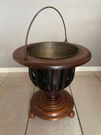 Antieke theestoof met Houten Onderstel, Antiek en Kunst, Ophalen