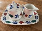 Suiker melk set compleet boerenbont, Ophalen of Verzenden