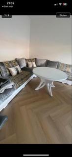 Marokkaanse Sedari Bank met Tafel, Ophalen of Verzenden, Zo goed als nieuw, Stof