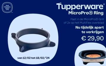 Nieuwe micropro ring van tupperware 