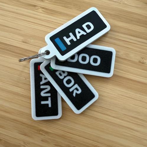 Sleutel/Driver Tags van F1-coureurs – Personaliseerbaar!, Verzamelen, Sleutelhangers, Nieuw, Sport, Verzenden