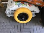 Massieve kruiwagen of skelter wiel gelagerd met 20 mm as, Tuin en Terras, Ophalen of Verzenden, Zo goed als nieuw