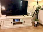 Landelijk wit TV-meubel De Bommel, Gebruikt, 100 tot 150 cm, Ophalen of Verzenden, Minder dan 100 cm