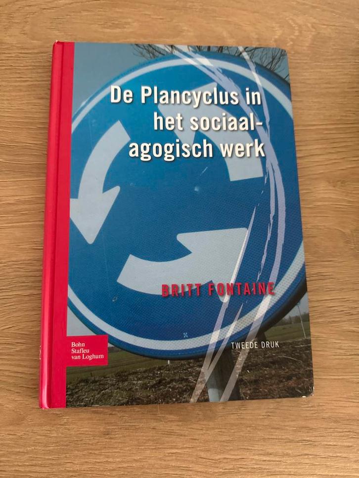 Britt Fontaine - Plancyclus in het sociaal agogisch werk, Boeken, Studieboeken en Cursussen, Zo goed als nieuw, Ophalen of Verzenden