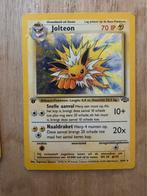 Jolteon first edition holo ( jungle ), Ophalen of Verzenden, Zo goed als nieuw