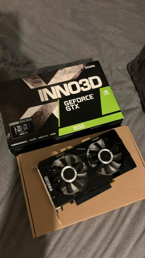 Geforce GTX 1650 Nvidia videokaart, Computers en Software, Videokaarten, Zo goed als nieuw, Nvidia, PCI, GDDR6, Ophalen