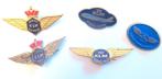 5 KLM - insignes JUNIOR PILOT, Antiek en Kunst, Curiosa en Brocante, Ophalen of Verzenden
