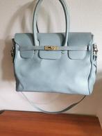 Vintage Tas, Sieraden, Tassen en Uiterlijk, Tassen | Damestassen, Ophalen of Verzenden, Gebruikt, Blauw, Handtas