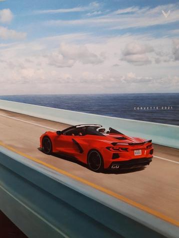 Chevrolet C8 cabriolet folder beschikbaar voor biedingen