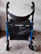 Lichtgewicht rollator opvouwbaar met tas en rugleuning, Diversen, Rollators, Ophalen, Opvouwbaar, Zo goed als nieuw