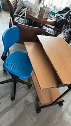 Bureau, Huis en Inrichting, Ophalen, Met wielen, Zo goed als nieuw, Bureau