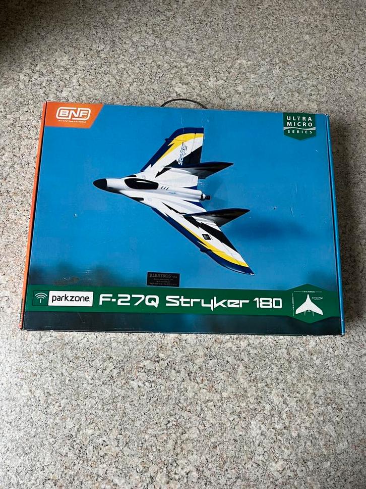 Parkzone F27q stryker 180 micro, Hobby en Vrije tijd, Modelbouw | Radiografisch | Vliegtuigen, Gebruikt, Elektro, Ophalen of Verzenden