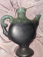 Antiek Chinees Vaasje, Gebruikt, Verzenden, Zwart, Aardewerk of Porselein