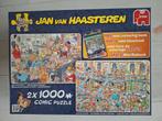 Jan van Haasteren 2 x 1000 Stukjes, Ophalen of Verzenden, 500 t/m 1500 stukjes, Zo goed als nieuw, Legpuzzel