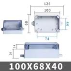 IP67 Plastic Transparante Waterdichte Behuizing (nieuw), Ophalen, Nieuw