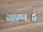 Zilverkleurige Kapstok met 3 Hangers + Losse Haak, Huis en Inrichting, Woonaccessoires | Kapstokken, Ophalen of Verzenden, Metaal