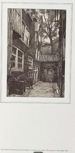 Wenckebach - Foeliedwarsstraat Amsterdam 1970, Antiek en Kunst, Kunst | Etsen en Gravures, Ophalen of Verzenden