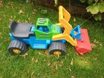 Stoere Trapauto Tractor - Shovel Truck, Kinderen en Baby's, Speelgoed | Buiten | Voertuigen en Loopfietsen, Ophalen of Verzenden