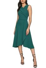 Reiss cocktailjurk Kerstgroen Maat 38, Maat 38/40 (M), Ophalen of Verzenden, Zo goed als nieuw, REISS