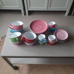 Swan of Denmark, kop en schotel, cappuccino en espresso kop, Huis en Inrichting, Keuken | Servies, Ophalen of Verzenden, Zo goed als nieuw