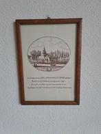 historische afbeelding Lindtse kerk Zwijndrecht, Ophalen of Verzenden, Voor 1940, Gebruikt, Overige onderwerpen